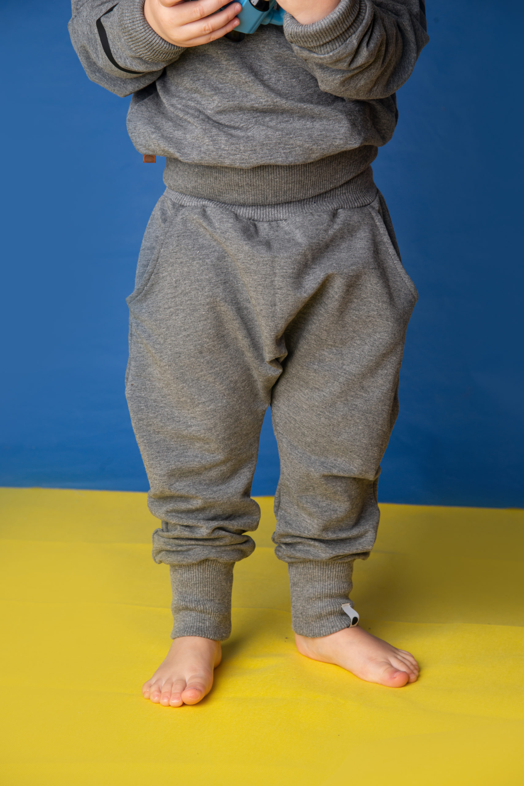 Spodnie na Rok Cały - Ciemna mysza