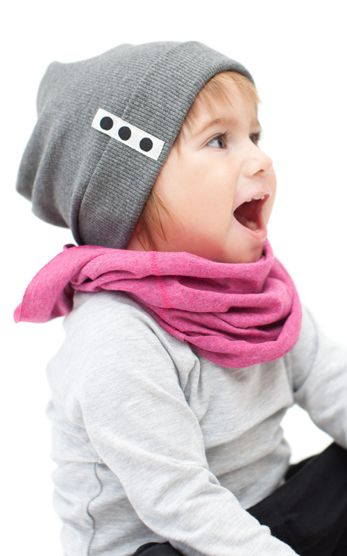 Czapka FIT - Ciemna mysza