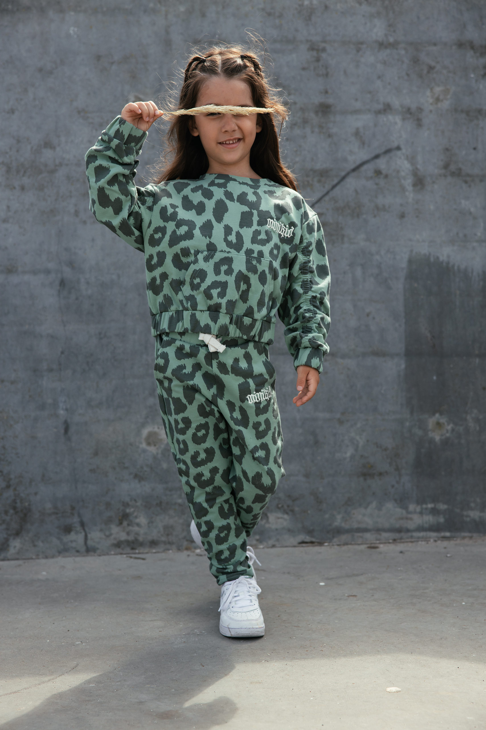 Bluza Pinched - Green Leo