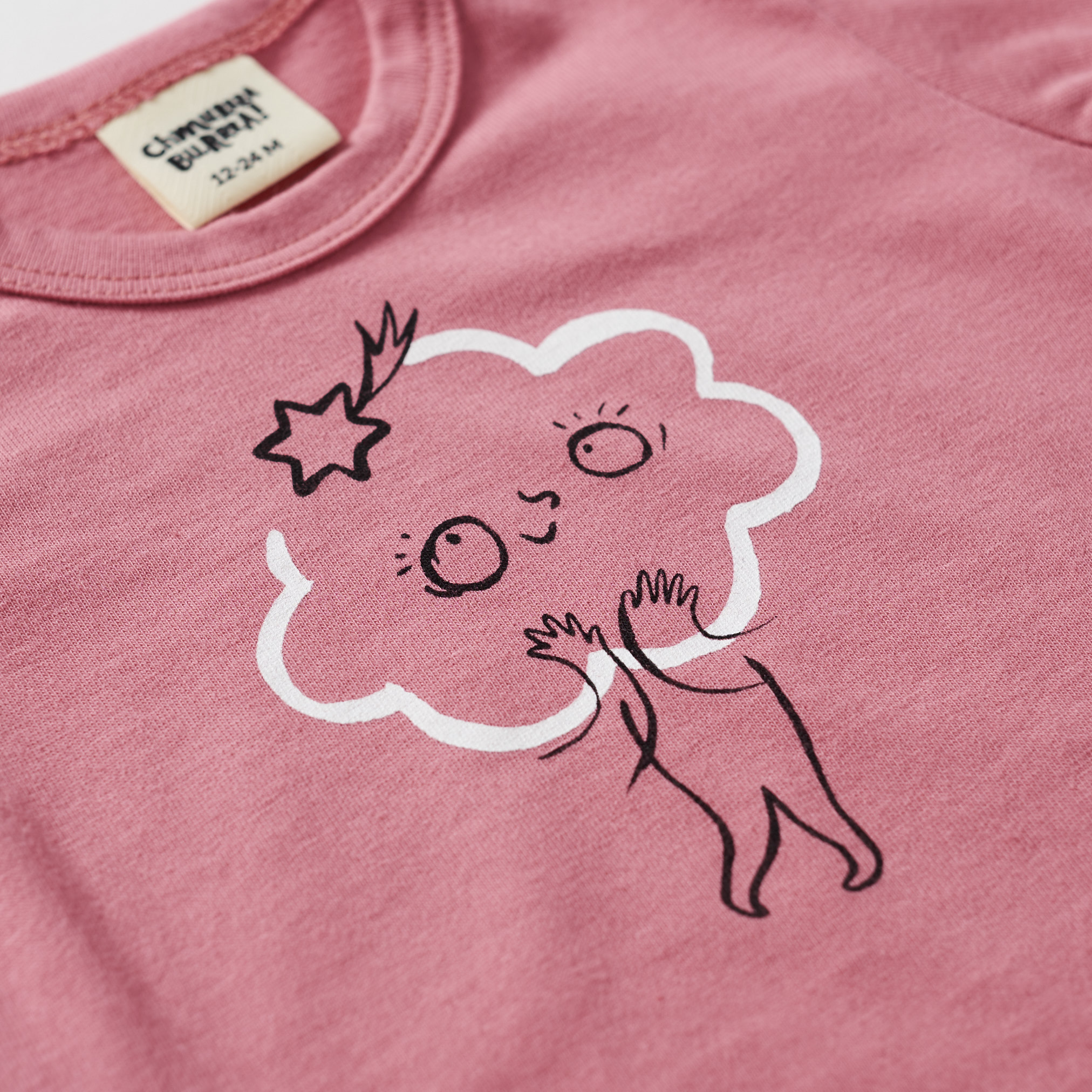 Body Chmura - Różowe