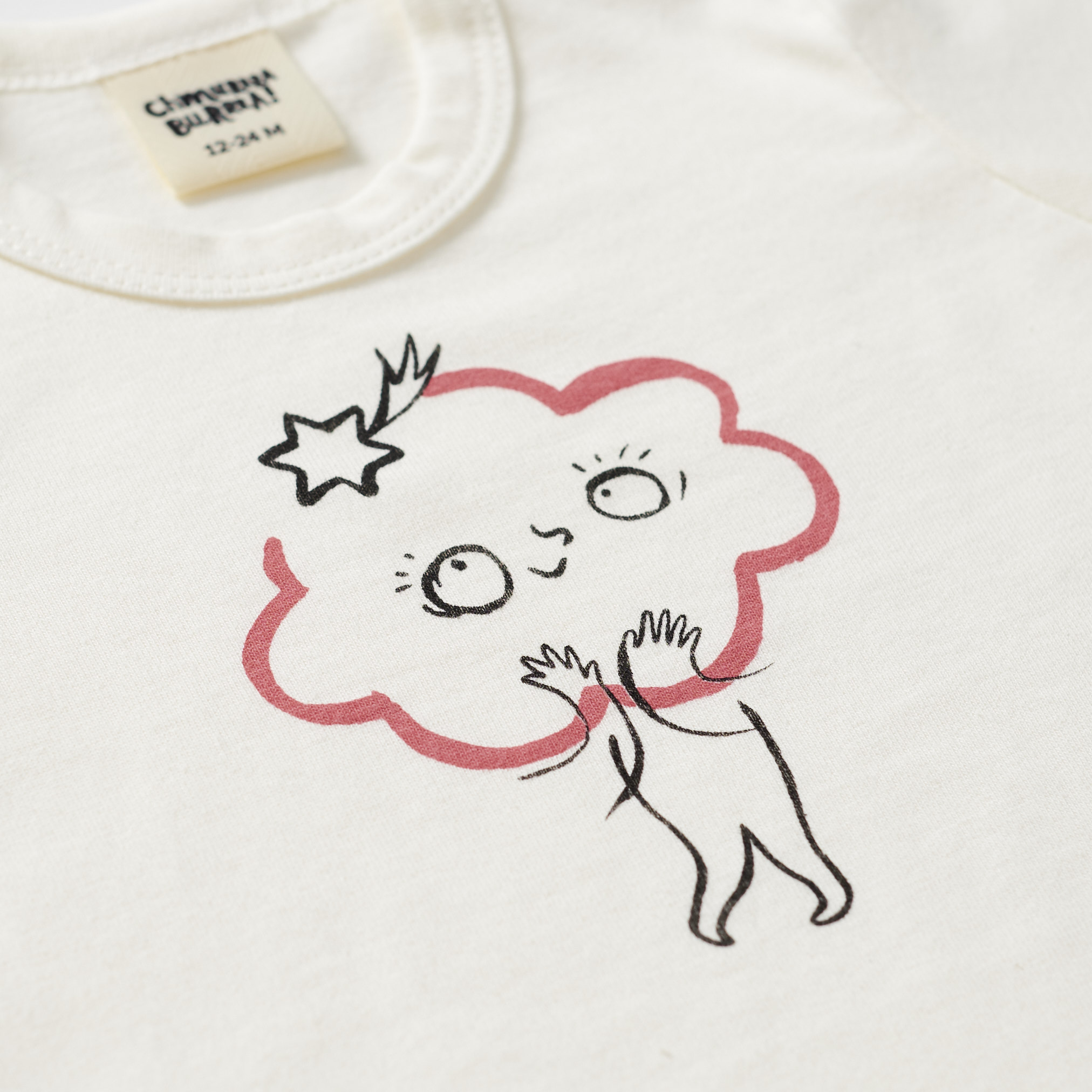 Body Chmura - Kremowe