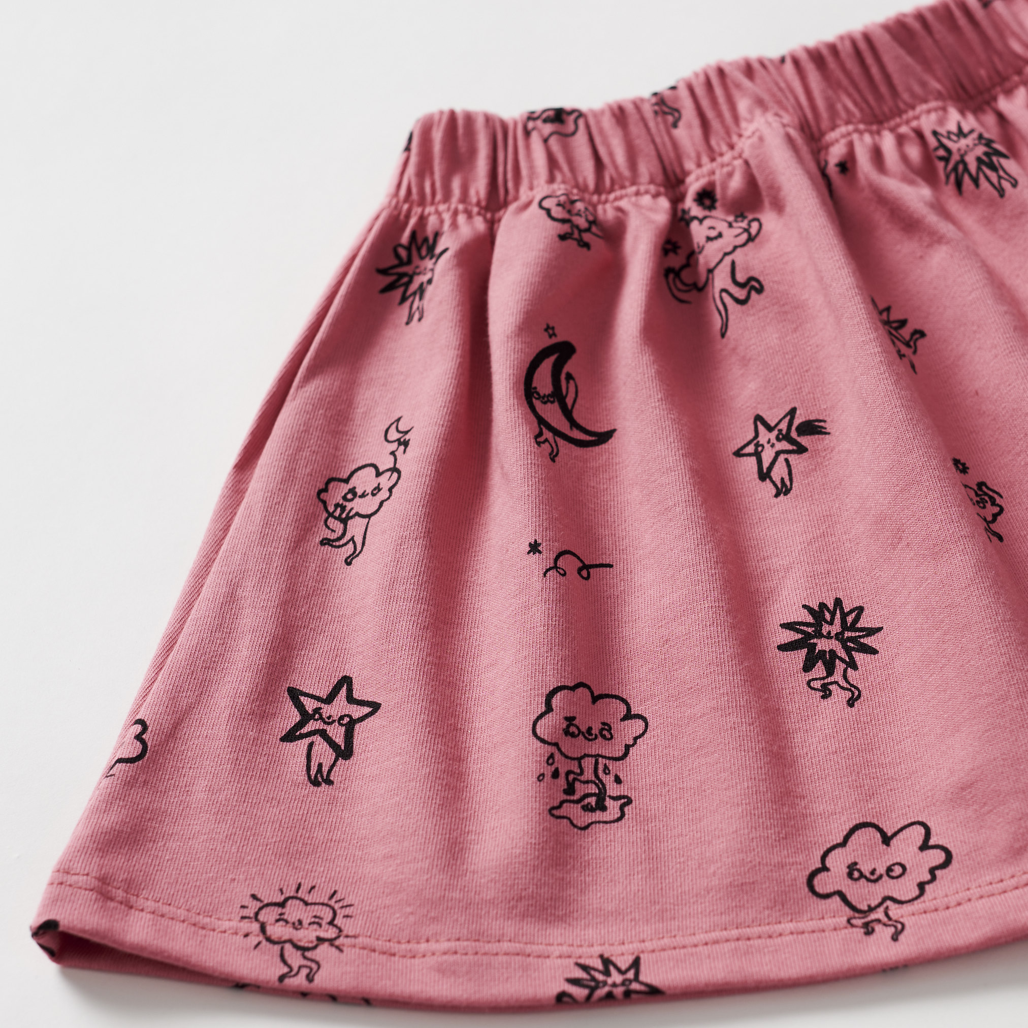 Spódniczka Chmury - Różowa