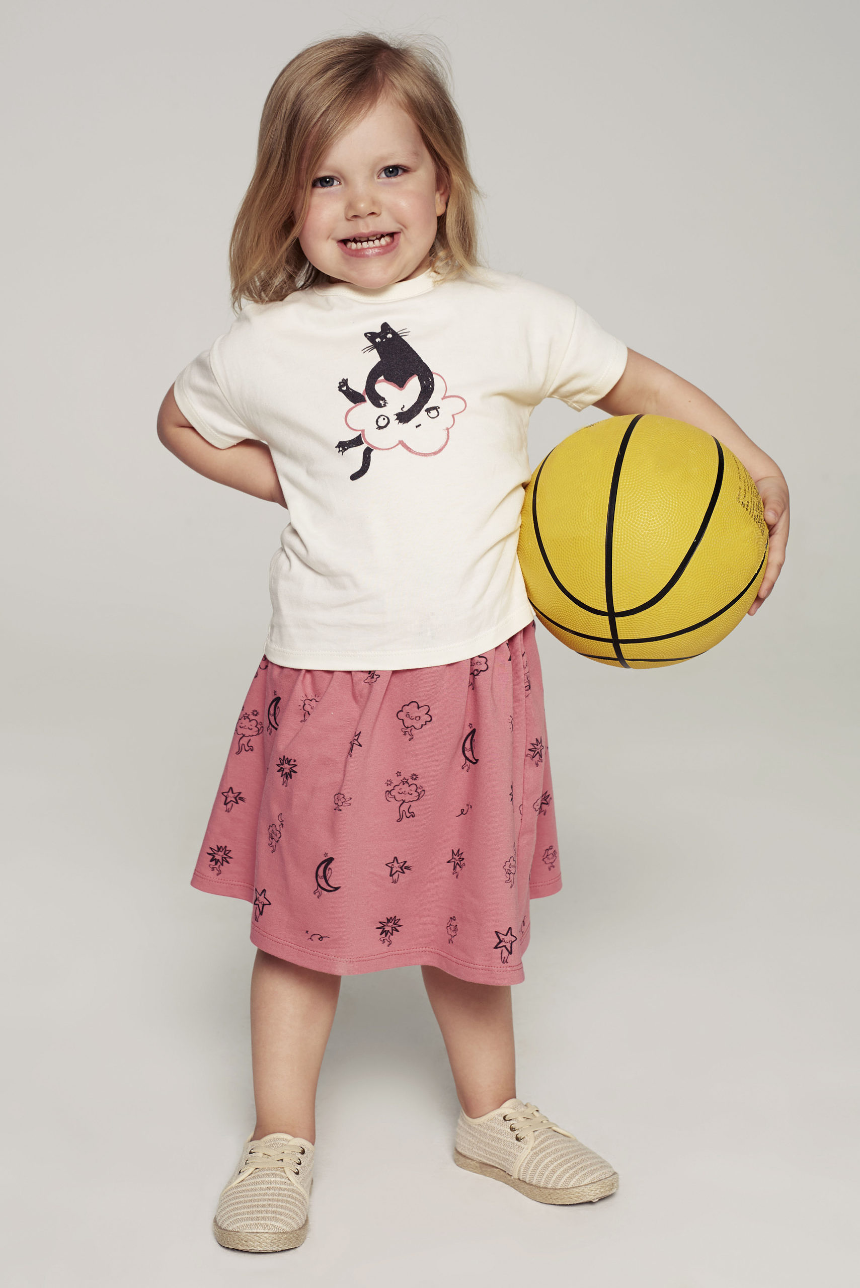 Spódniczka Chmury - Różowa