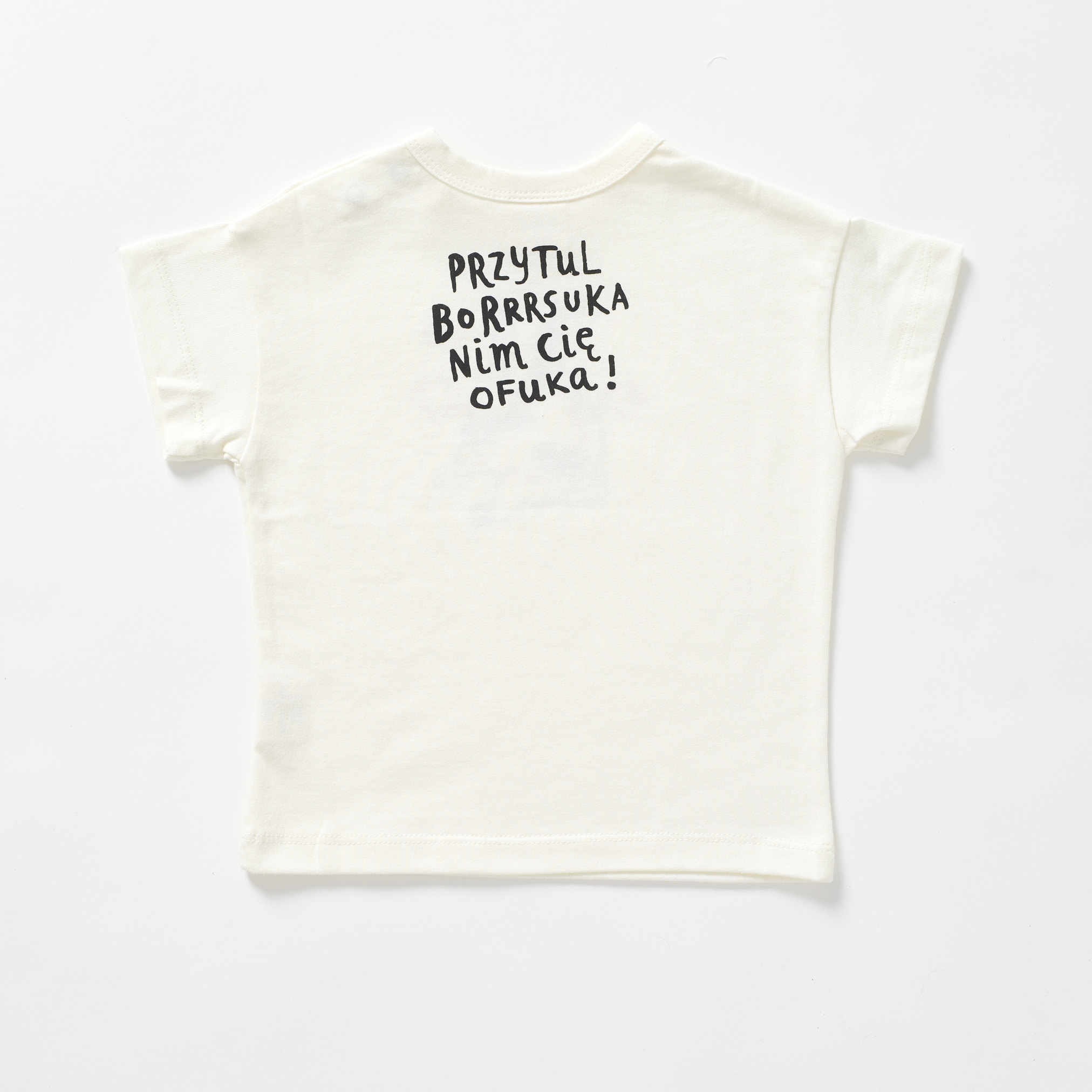T-shirt Borsuk - Kremowy