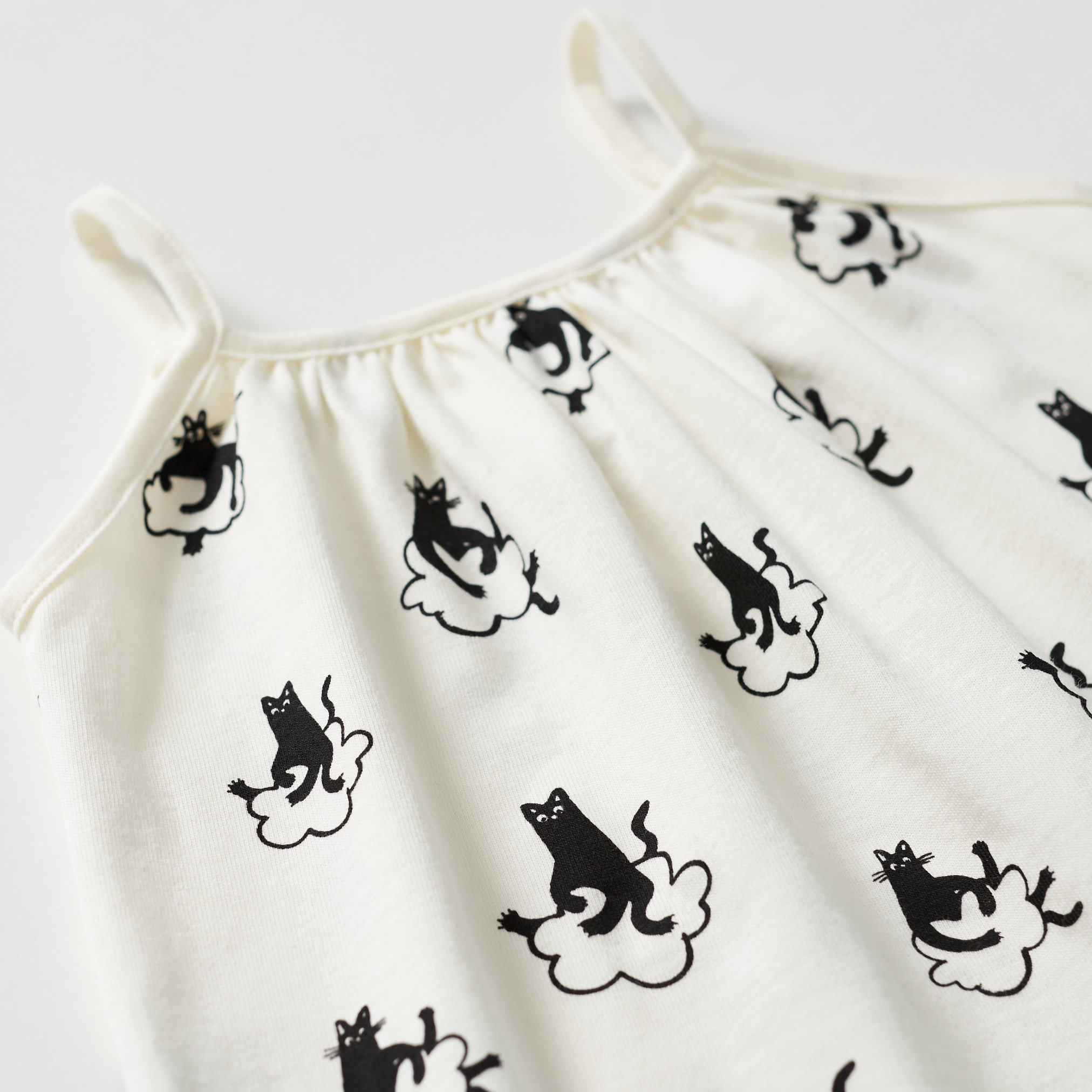 Sukienka Koty - Kremowa