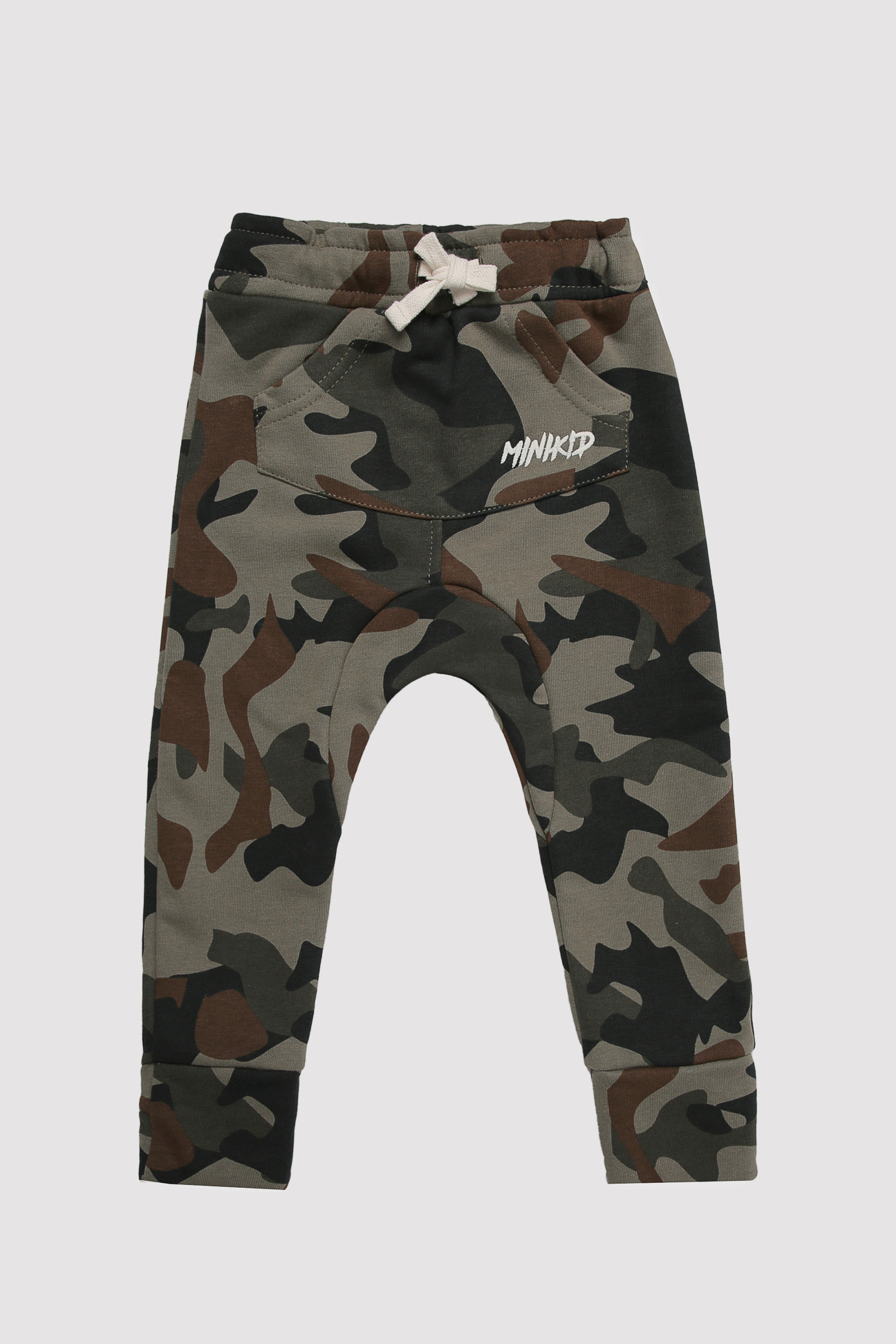 Spodnie Joggers Zipper - Camo