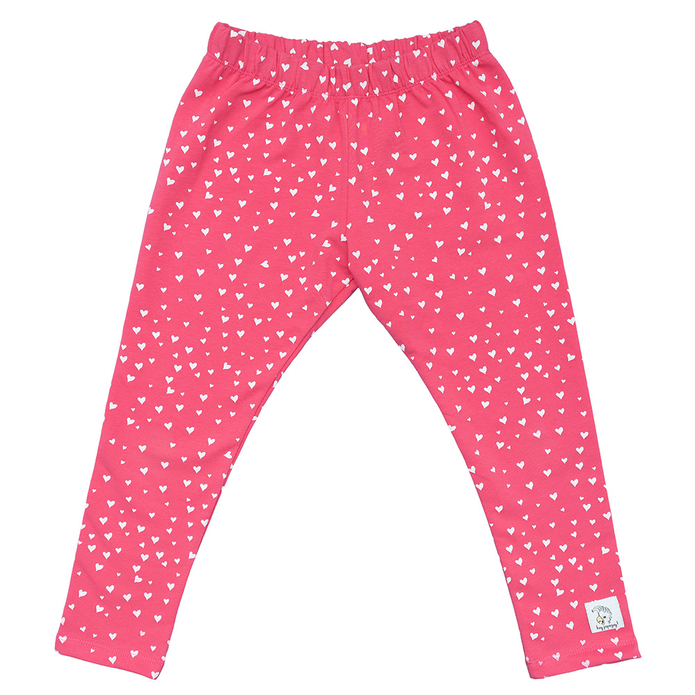 Legginsy Pink Hearts