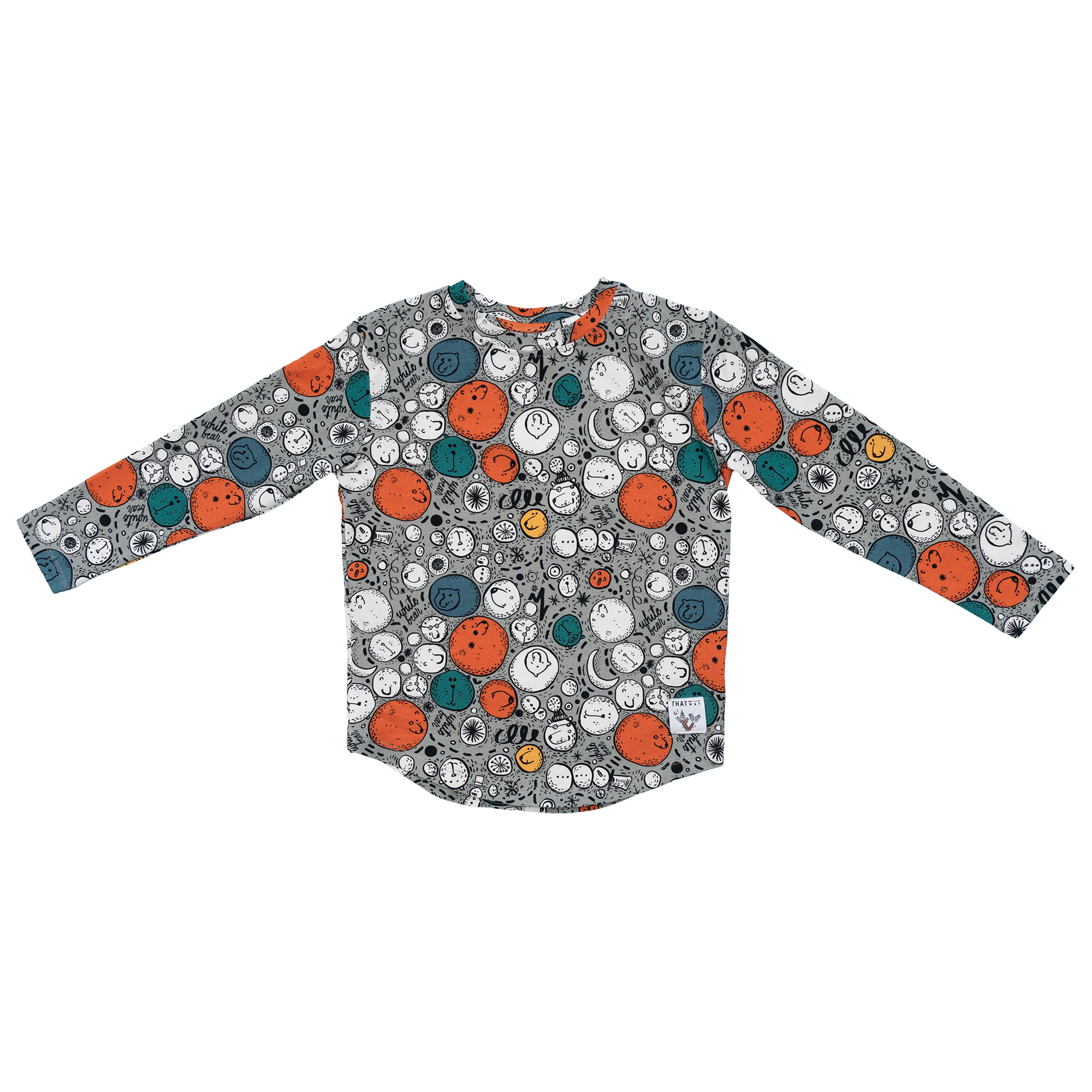 Bluzka z długim rękawem Bears Grey