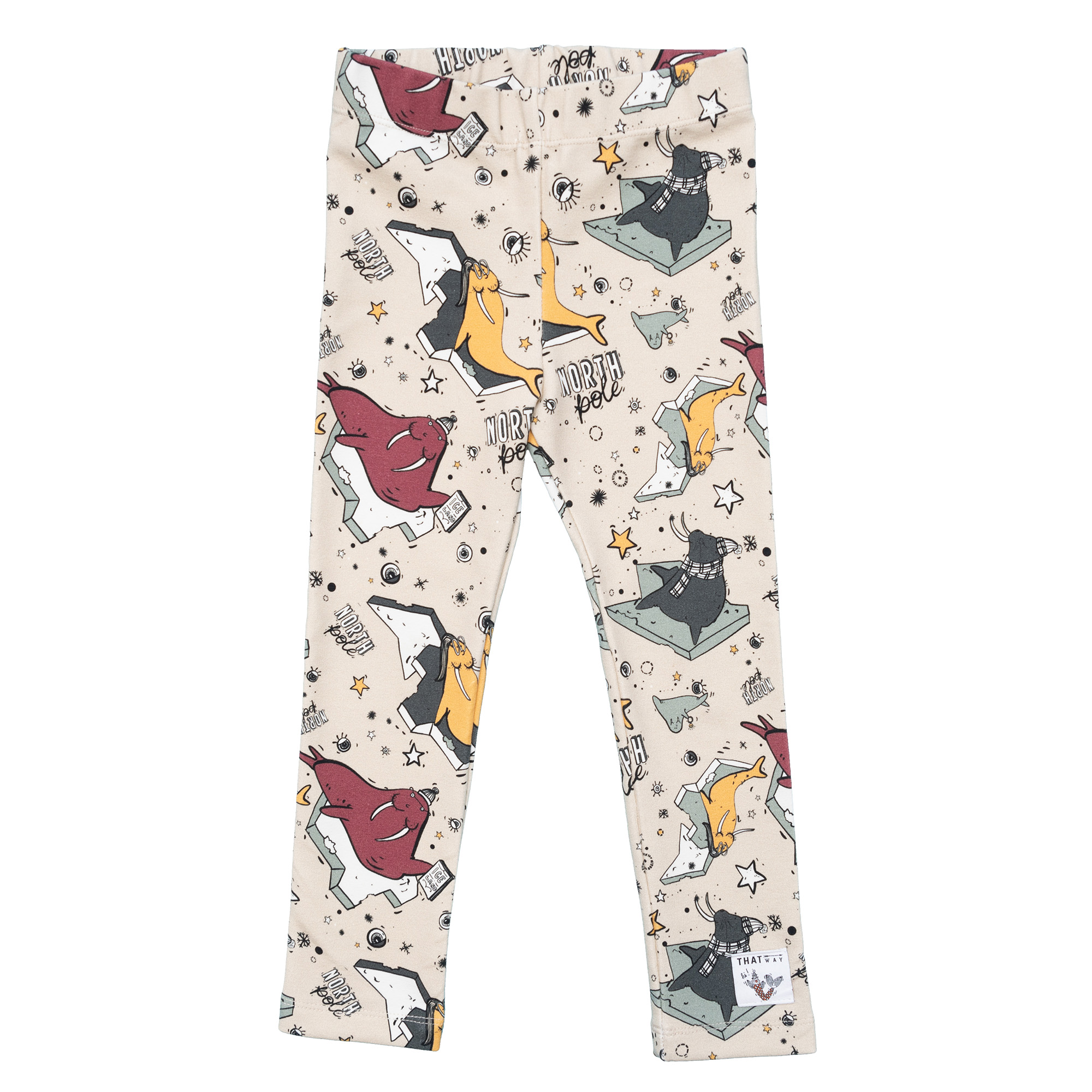 Legginsy Sea Lion Beige