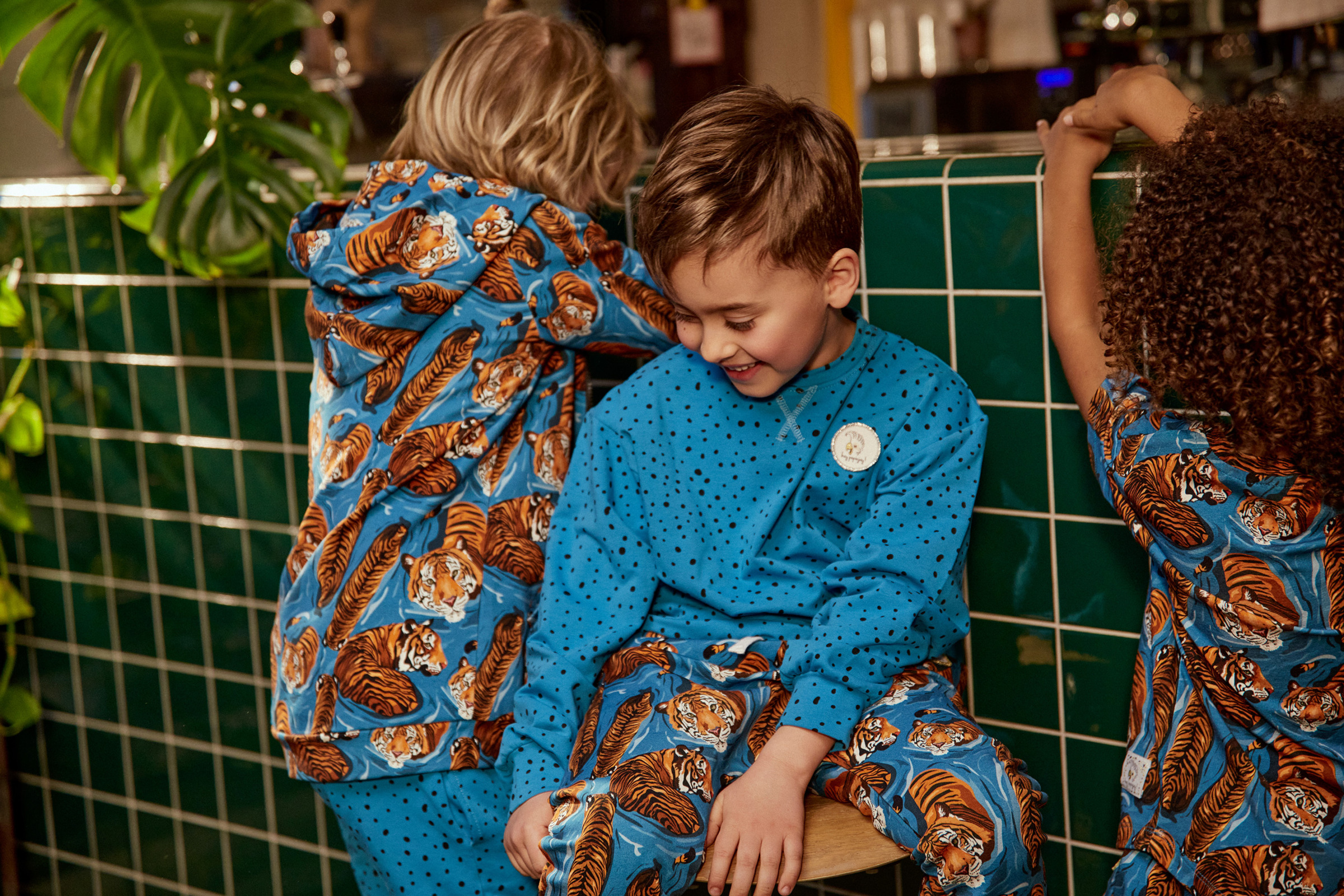 Bluza Oversize Petrol Dots