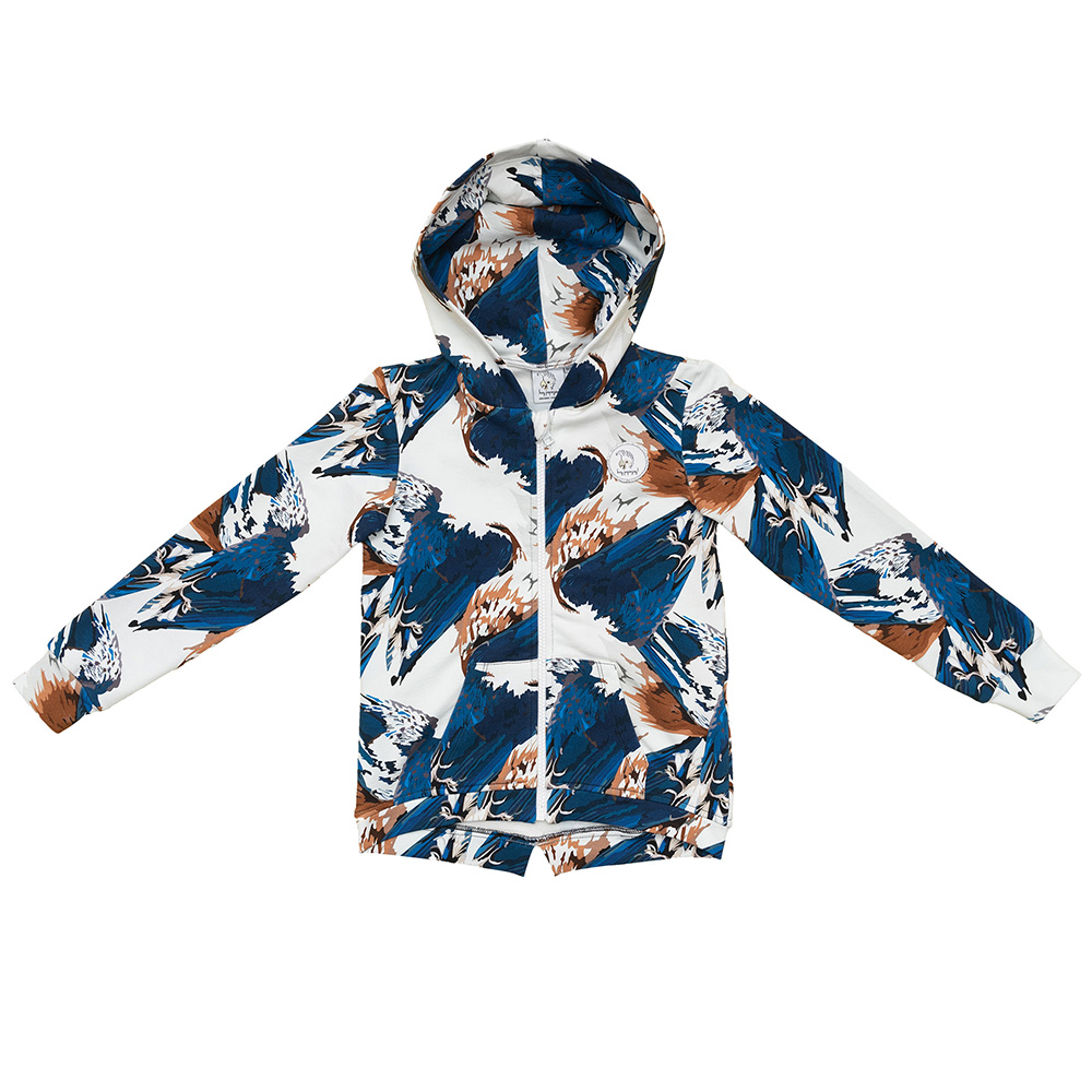 Bluza na zamek z kapturem Winterdown