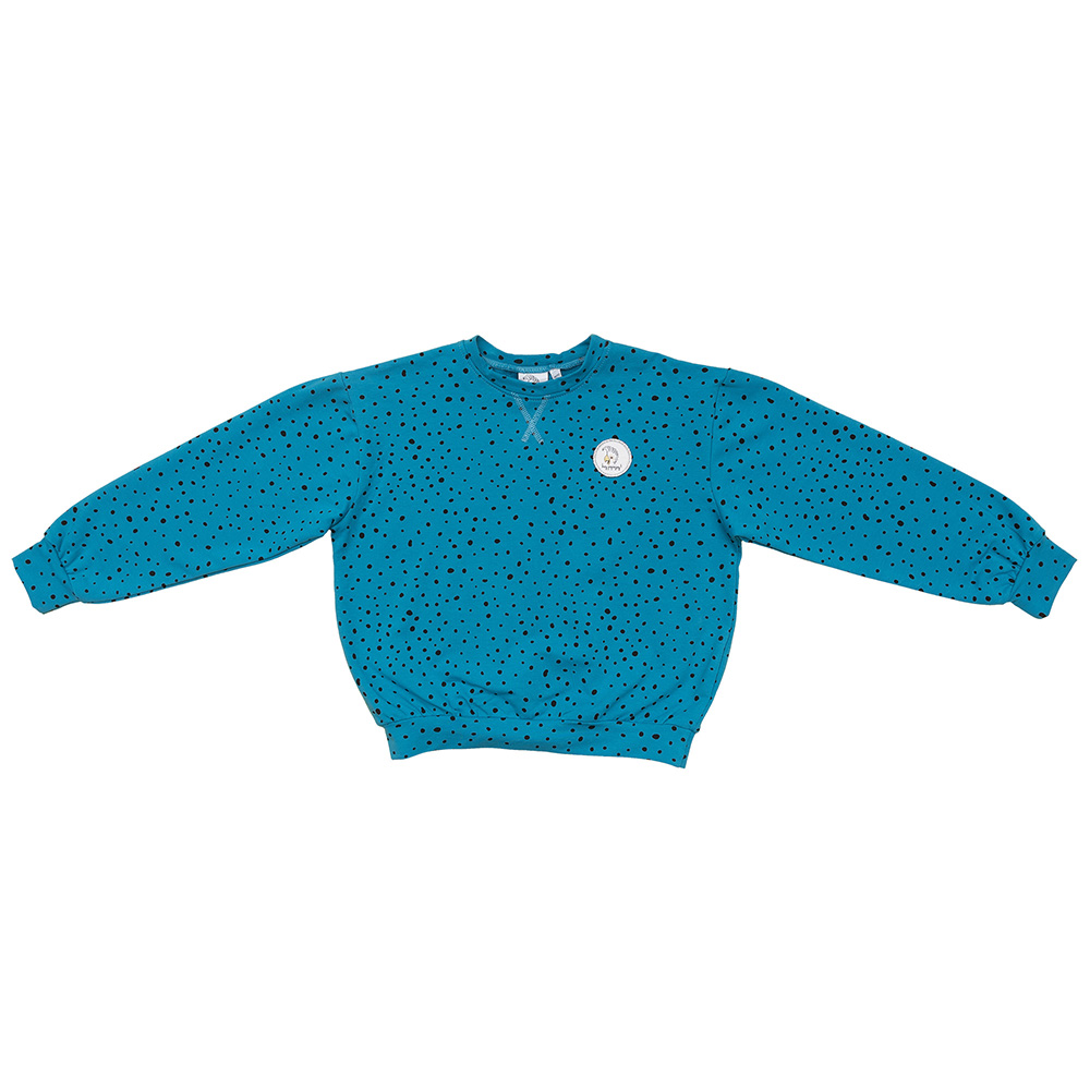 Bluza Oversize Petrol Dots