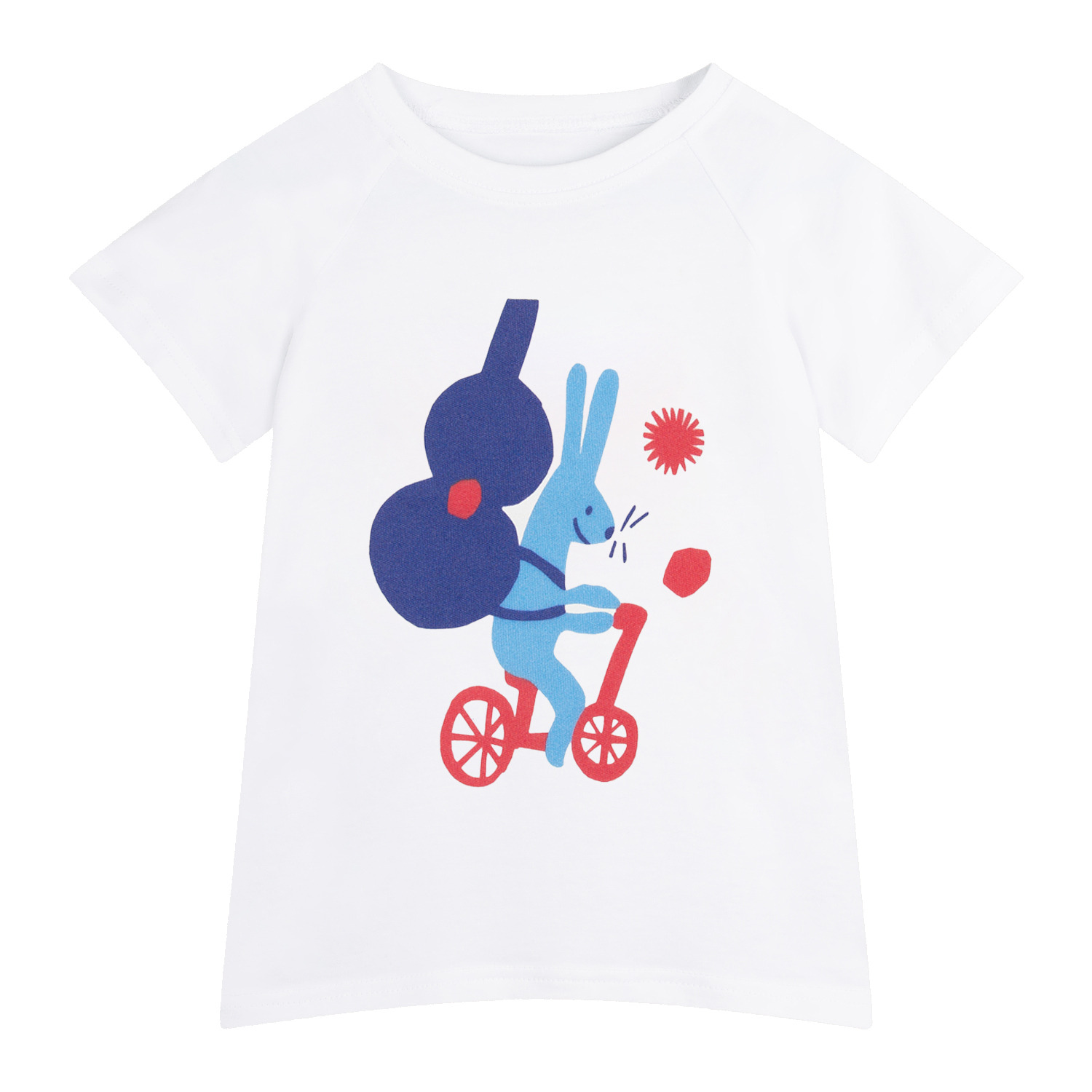T-shirt Zając biały