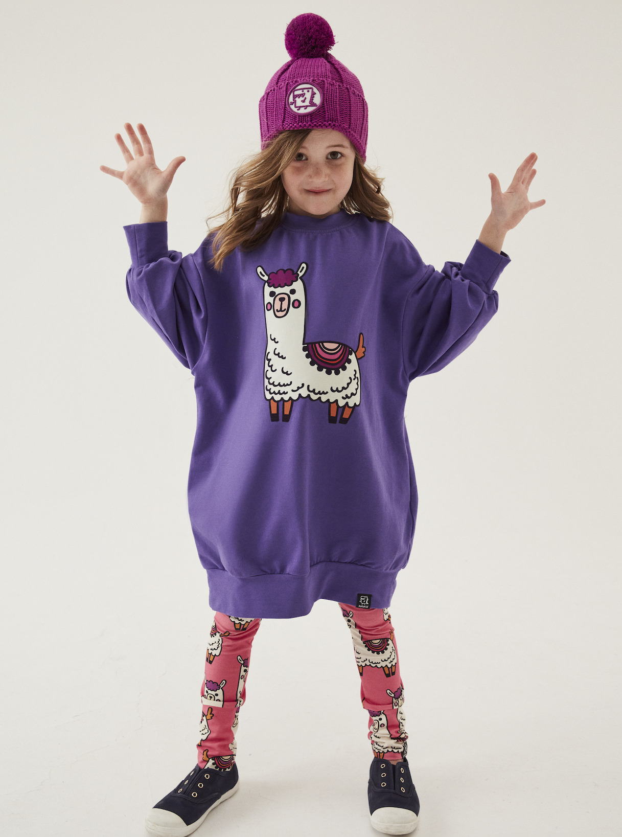 Sukienka Bluzowa Violet Single Lama