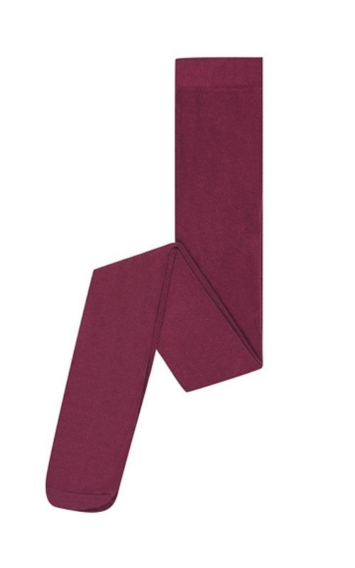 Rajstopy bawełniane - Bordo