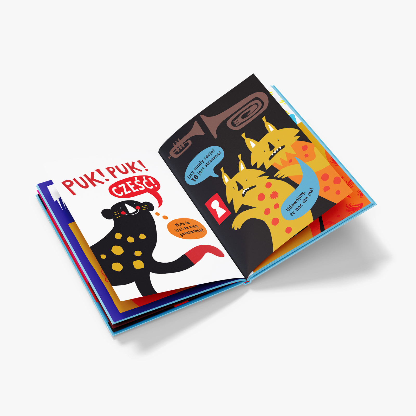 Książeczka dla dzieci “Cześć!”, Marianna Oklejak