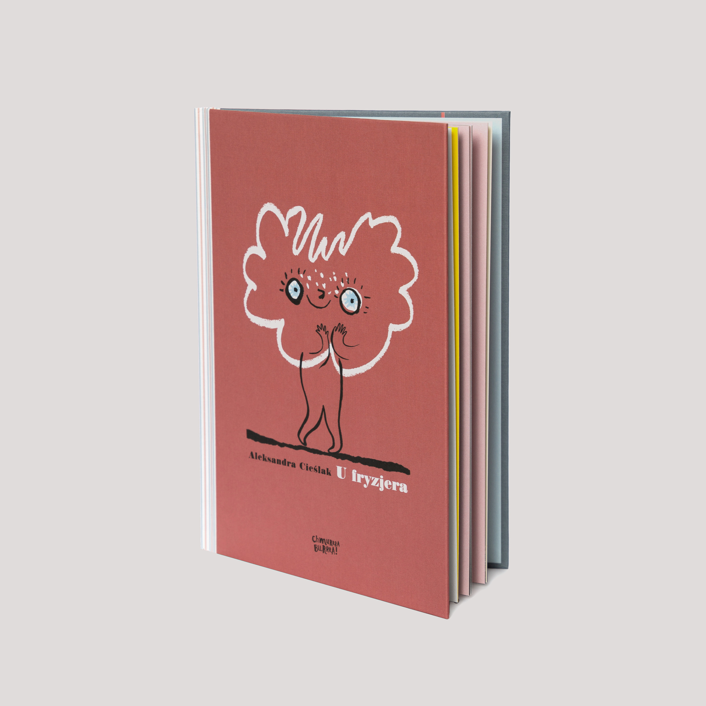 Książeczka dla dzieci “U fryzjera”, Aleksandra Cieślak