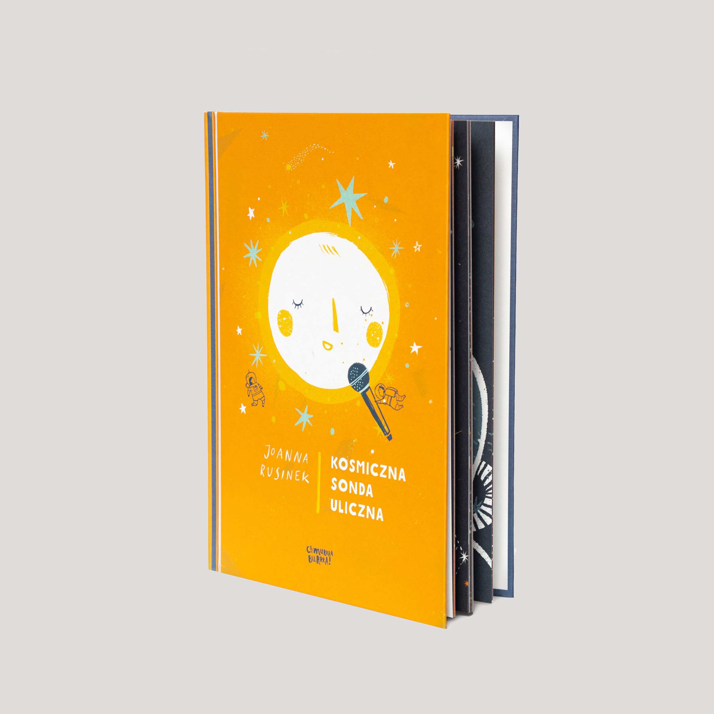 Książeczka dla dzieci “Kosmiczna sonda uliczna”, Joanna Rusinek