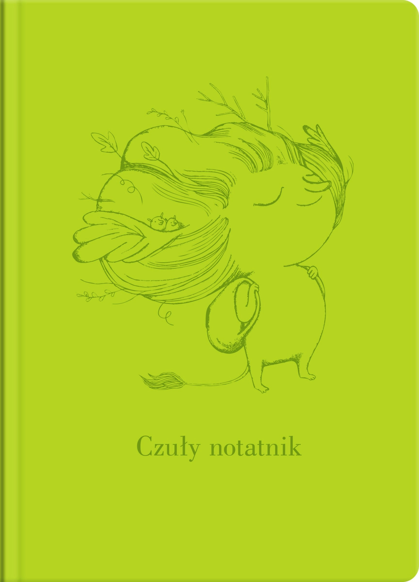 Czuły notatnik - Zielony