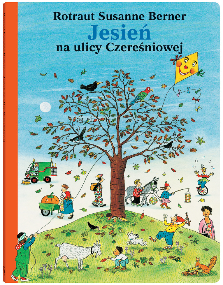 Książka dla dzieci “Jesień na ulicy Czereśniowej” – Rotraut Susanne Berner