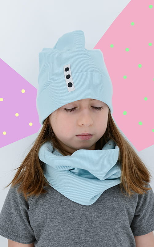 Czapka FIT - Aqua
