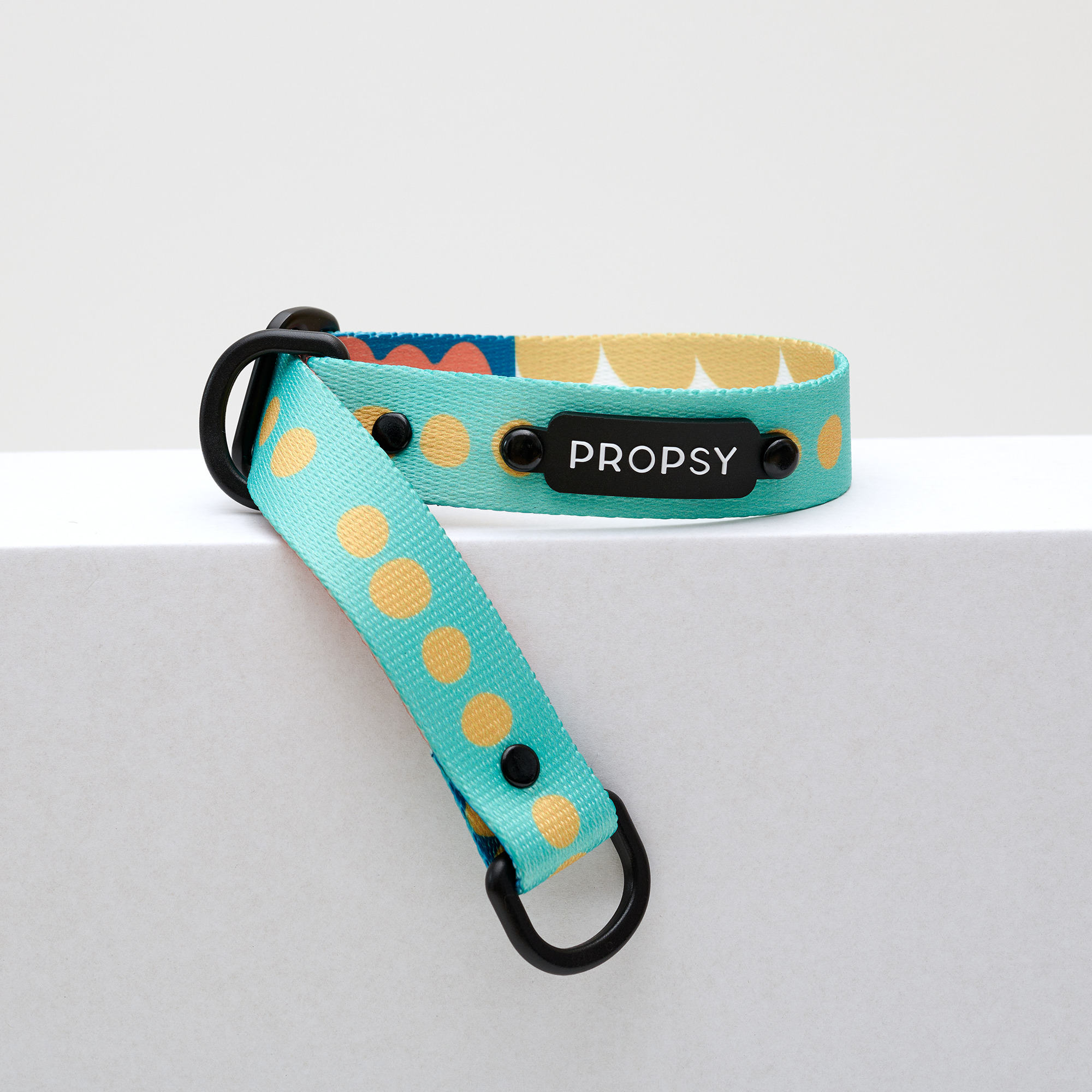 Obroża półzaciskowa - Basic Bloop