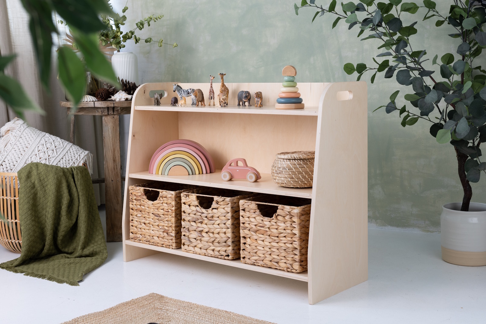 Półka na zabawki Montessori - 90cm