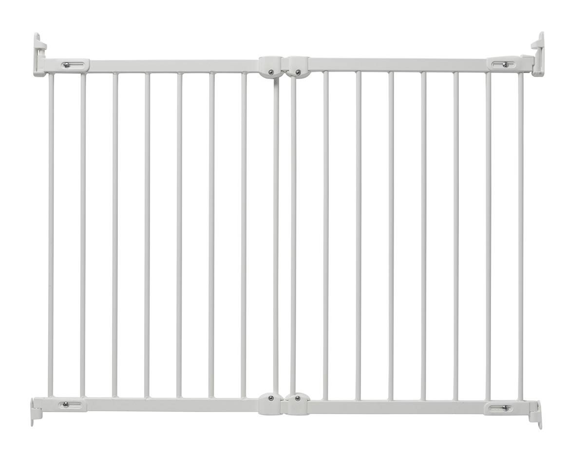Baby Dan - Bramka ochronna Flexi Fit, metalowa, biała