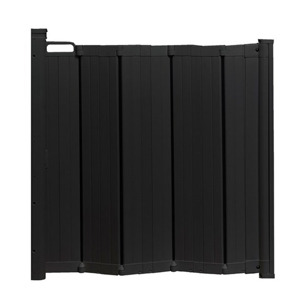 BabyDan Bramka ochronna ALMA, składana automatycznie, black