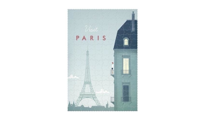 Puzzle Visit Paris, Zwiedzaj Paryż