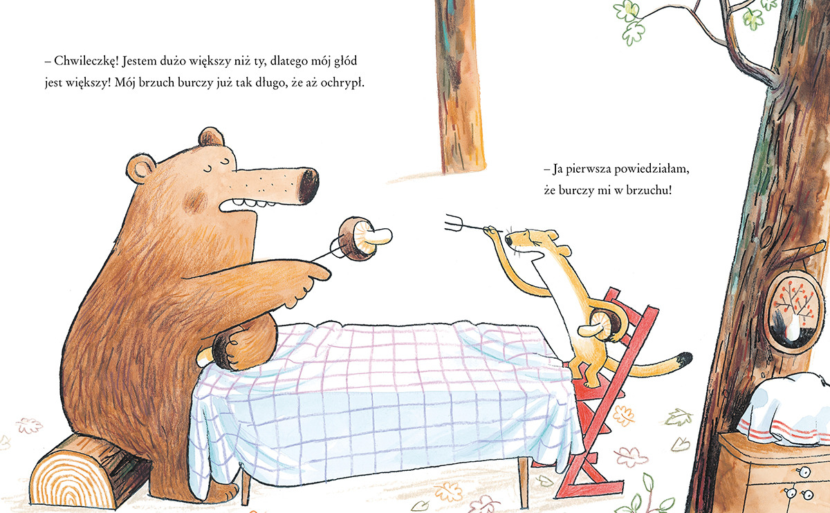 Książka dla dzieci "Dwa dla mnie, jeden dla ciebie" - Jörg Mühle