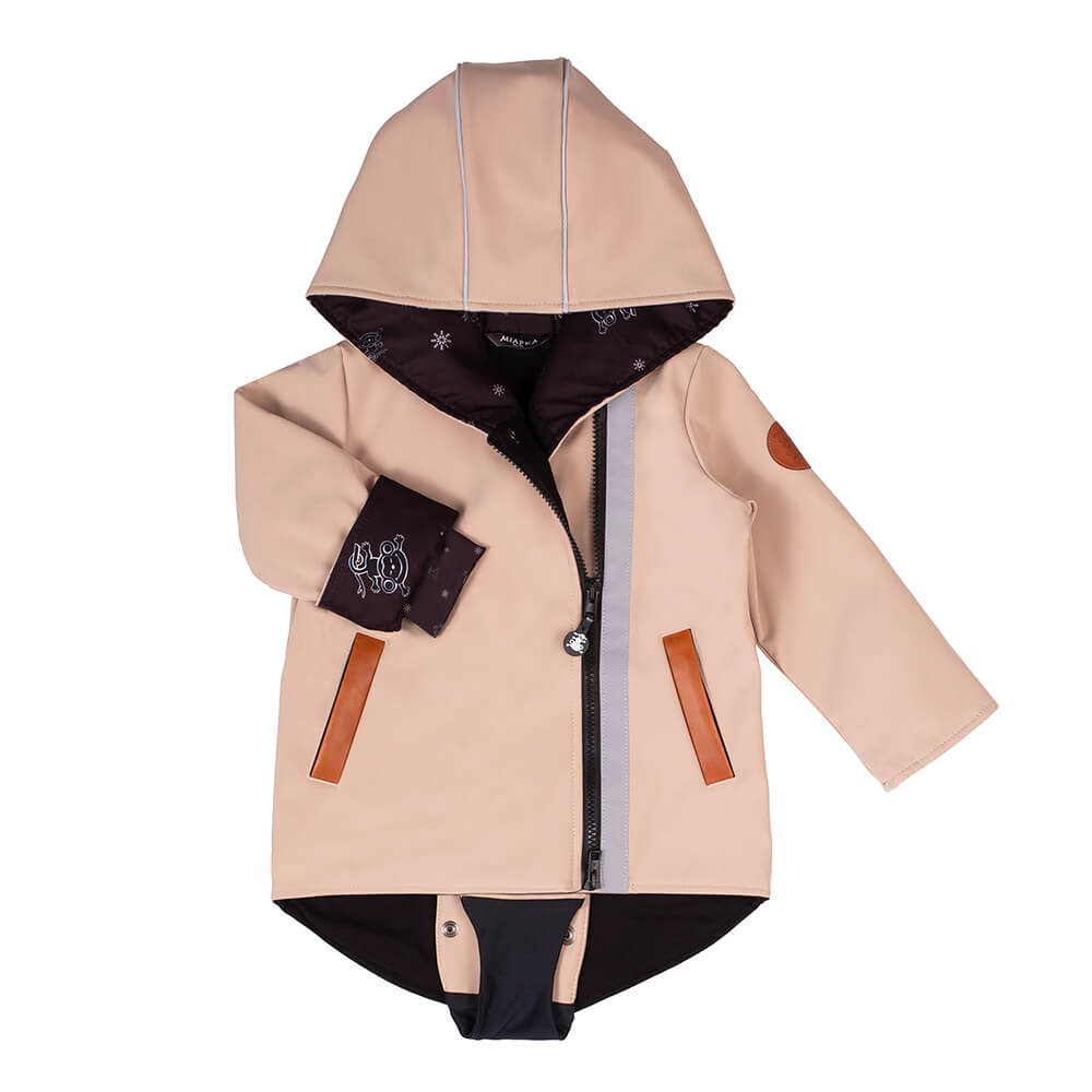 Kurtka dziecięca softshell z patentem - Klasyk